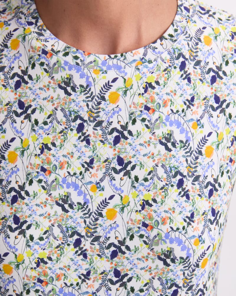 Heidi Meadow Liberty Magic Tee in WHITE/MULTI