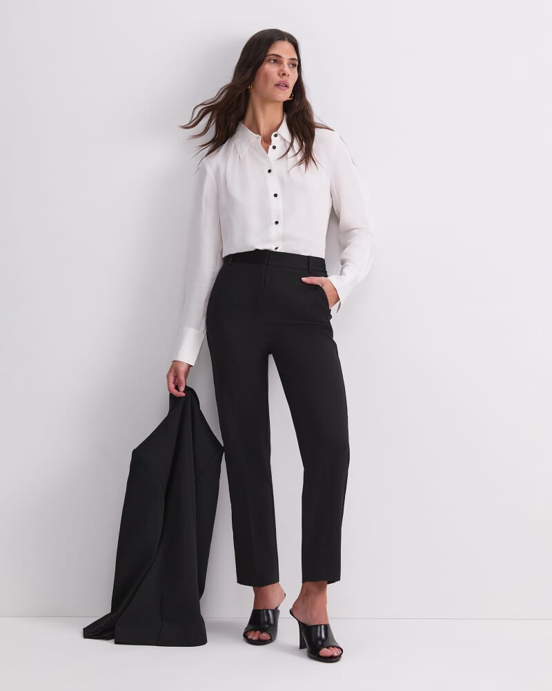 Yara Long Sleeve Blouse in IVORY