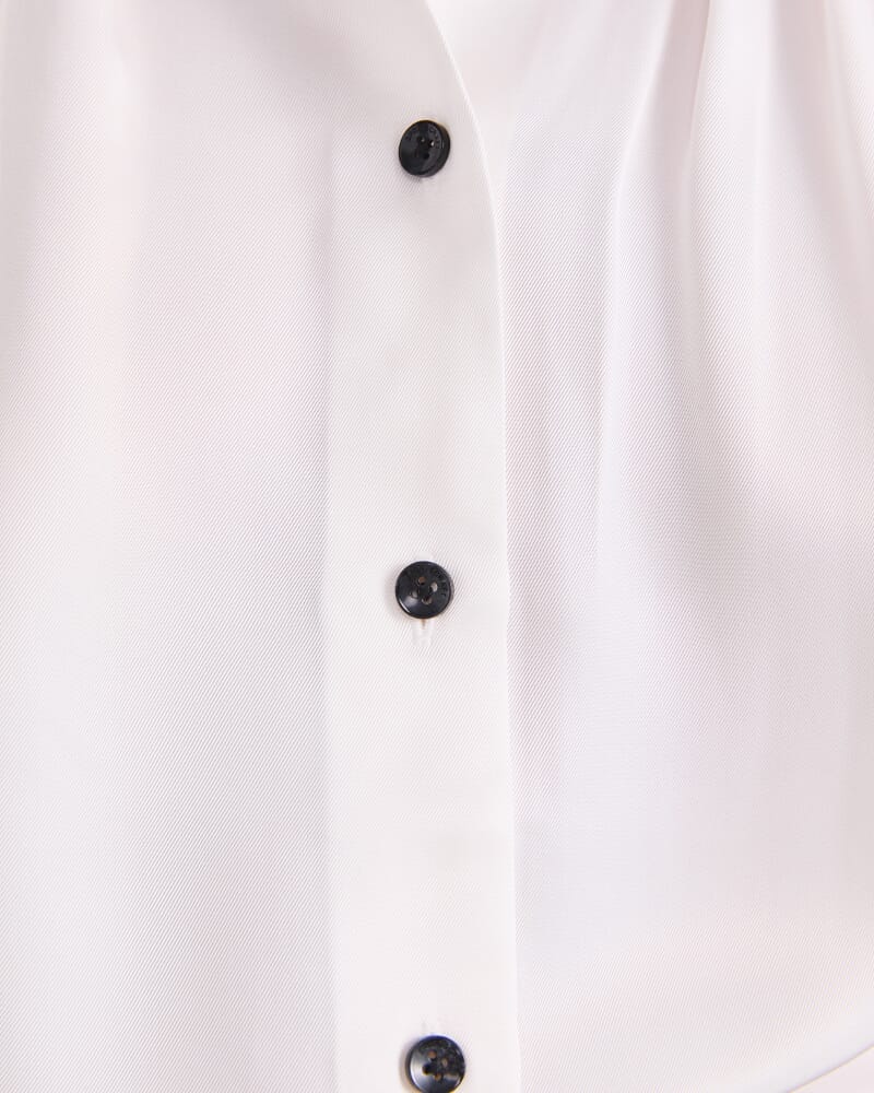 Yara Long Sleeve Blouse in IVORY
