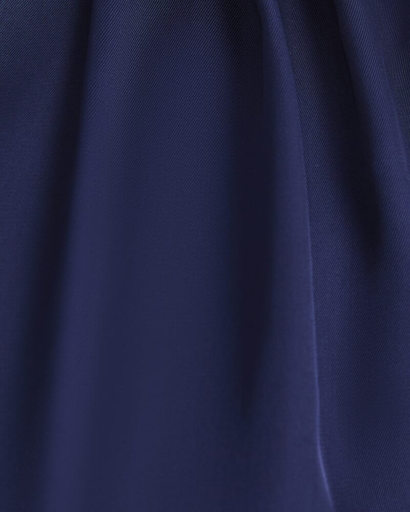 Yara Long Sleeve Blouse in NAVY