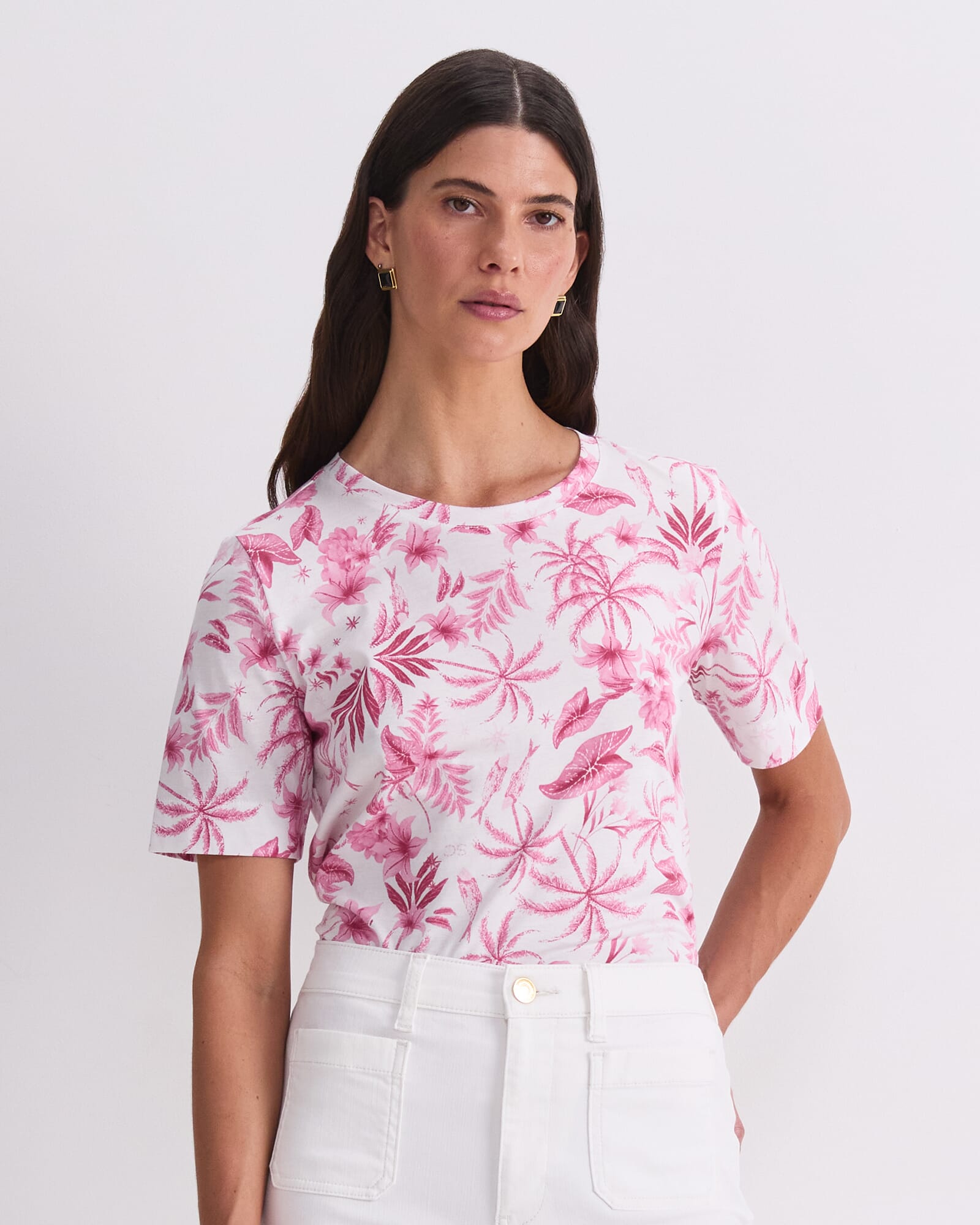 Palm Print Merc Tee