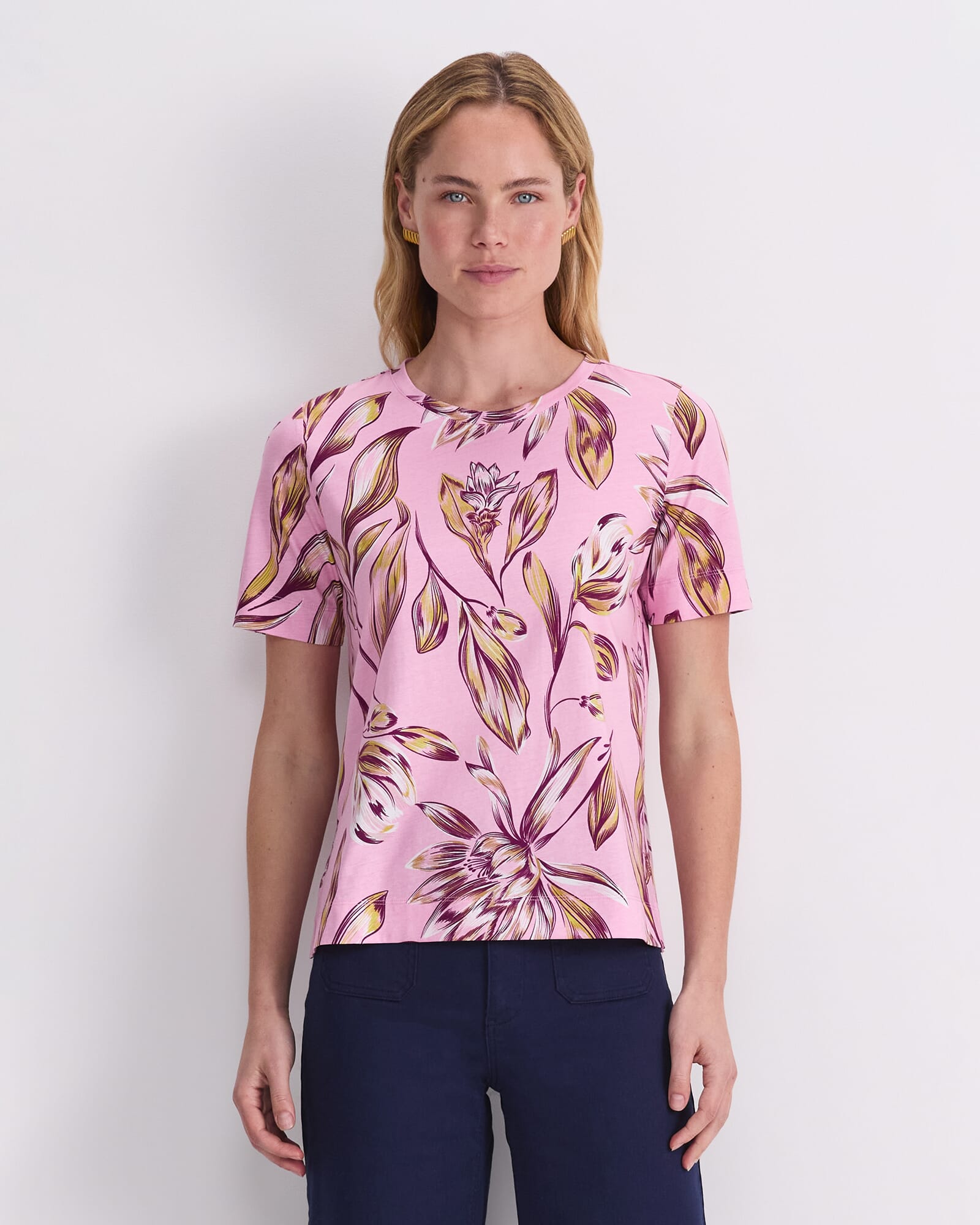 Lyra Print Merc Tee