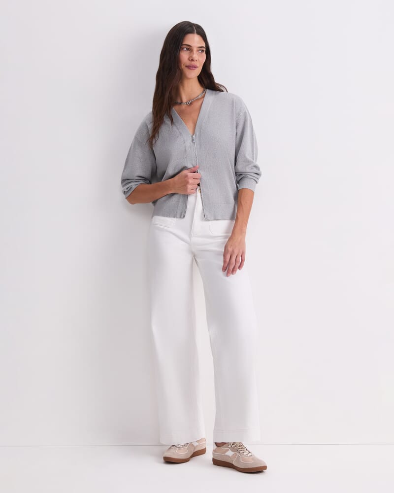 Sparkling Bomber in SILVER
