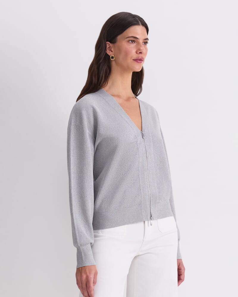 Sparkling Bomber in SILVER