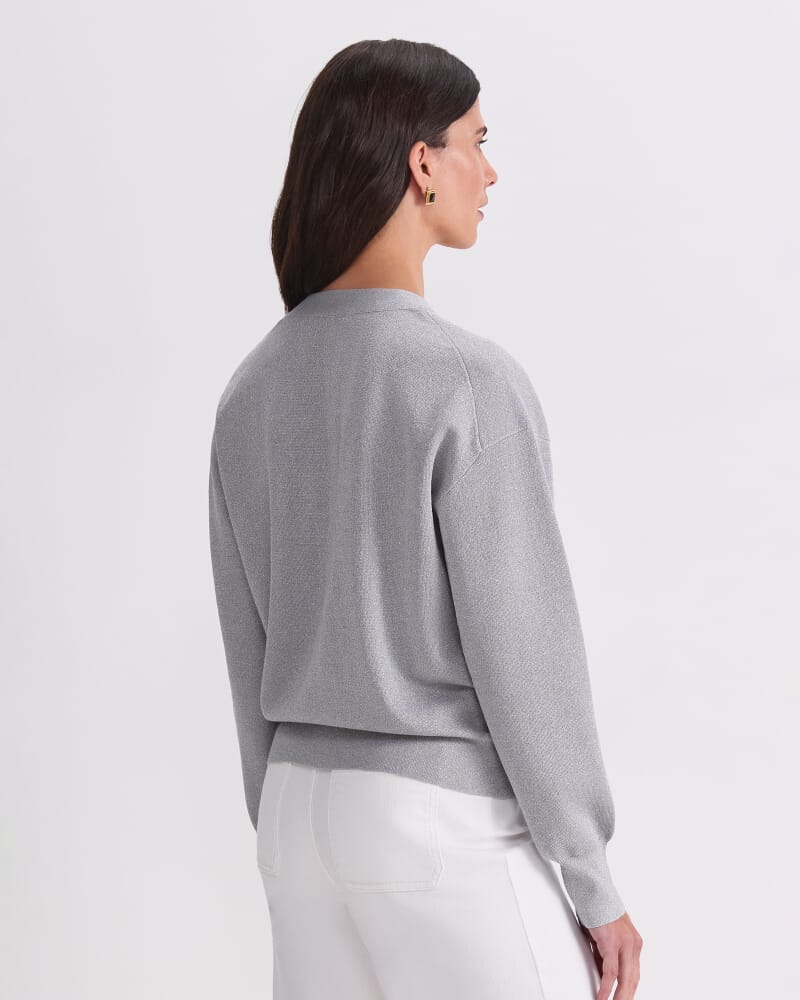 Sparkling Bomber in SILVER