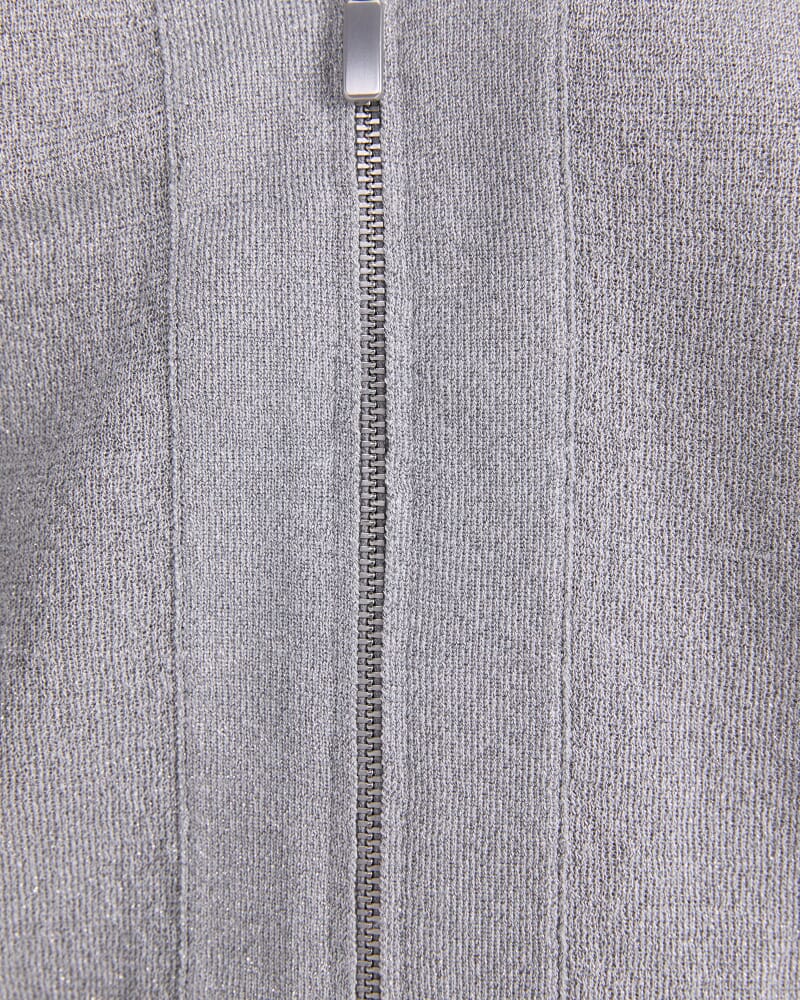 Sparkling Bomber in SILVER