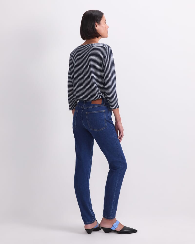 Jac Skinny Jean in MID WASH