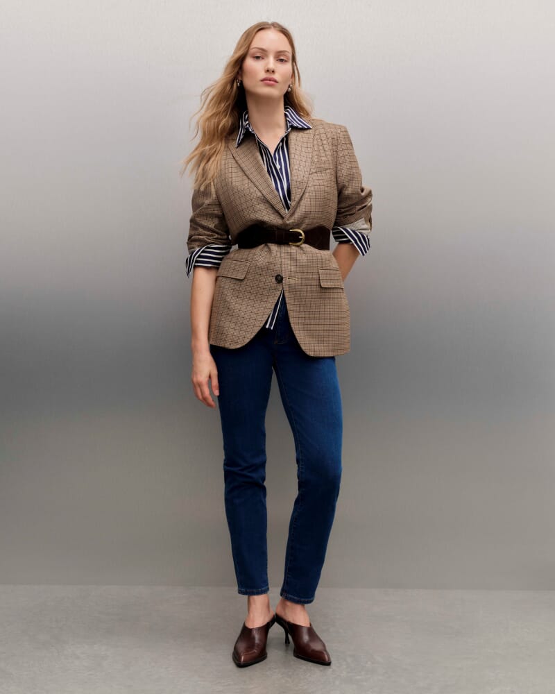 Jac Skinny Jean in MID WASH