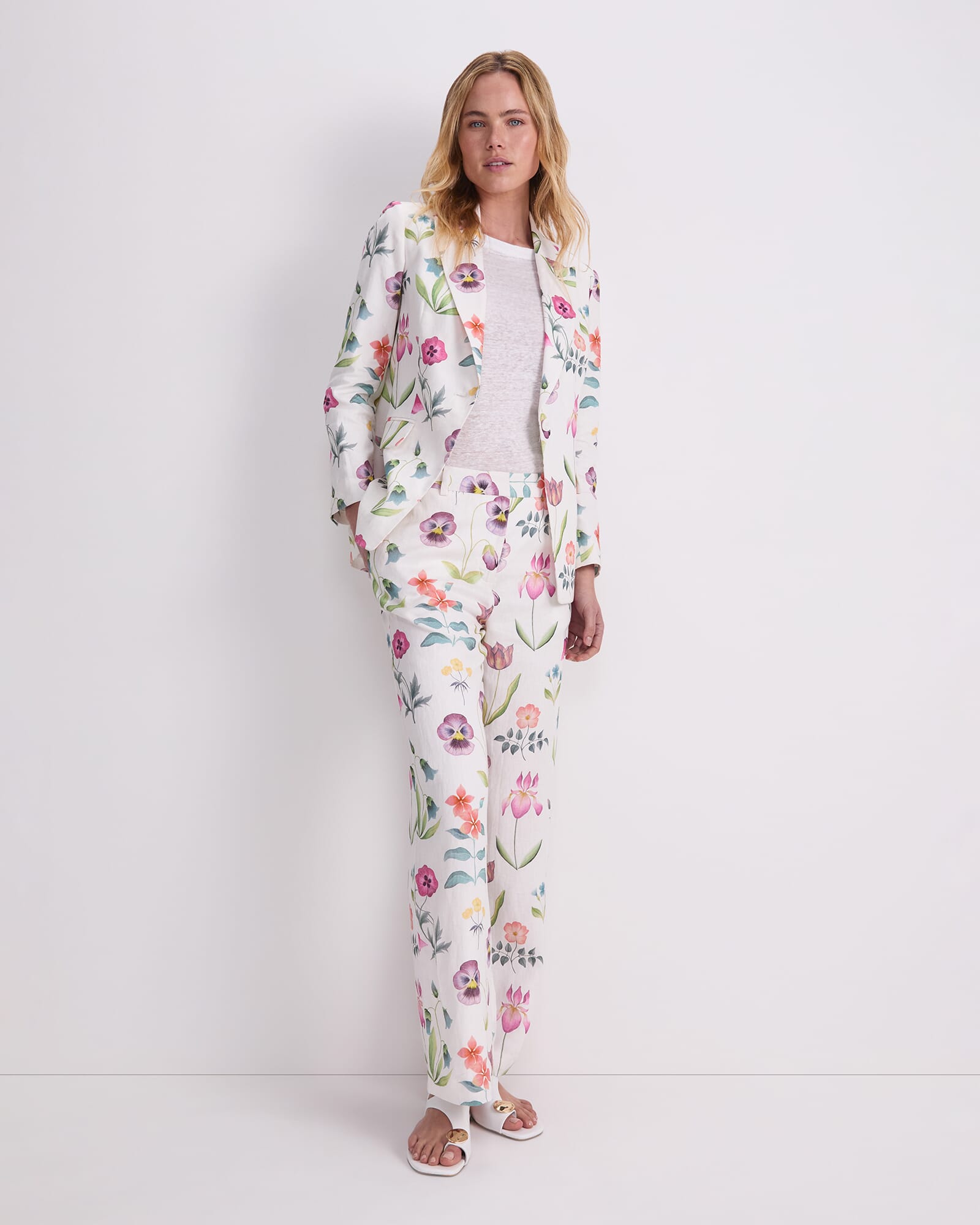Floral Majesty Liberty Blazer