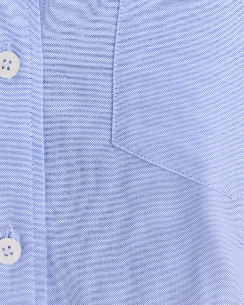 Long Sleeve Oxford Shirt in SKY
