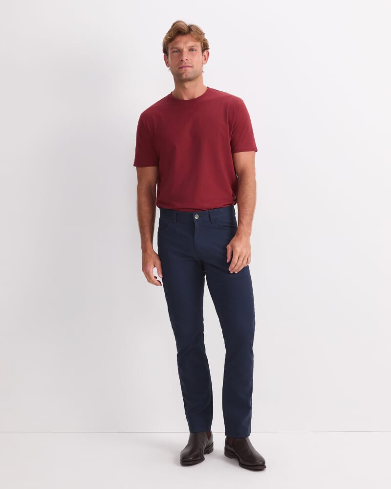 Bedford Jean in MID BLUE