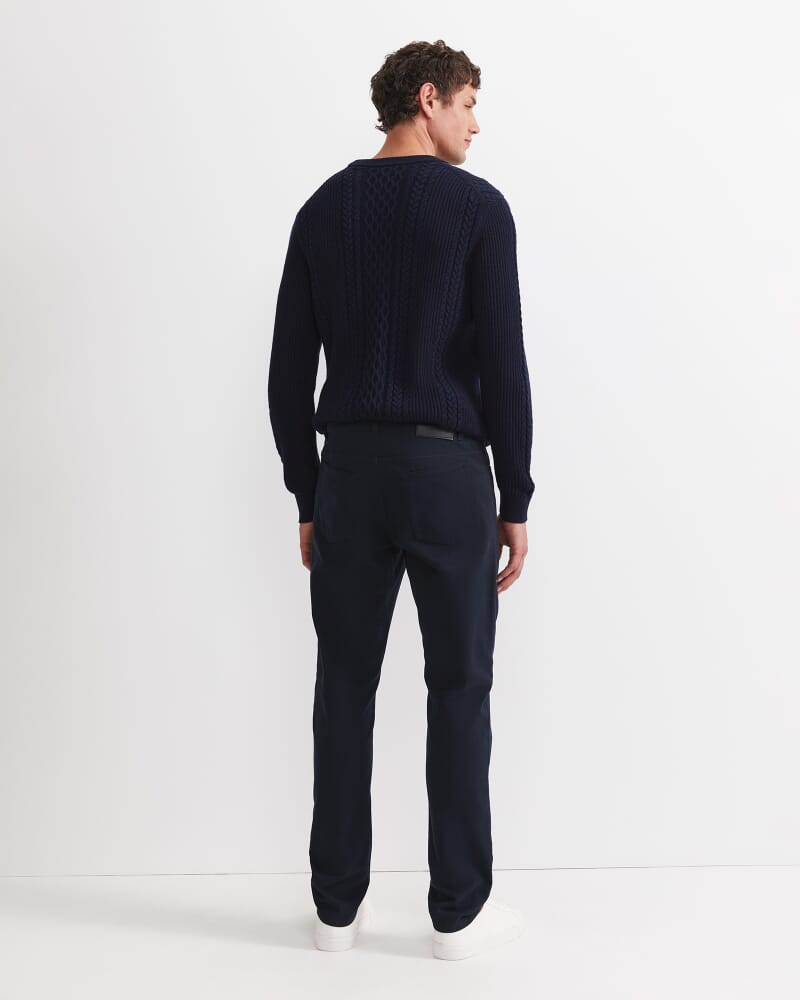 Tapered Bedford Jean in FRENCH NAVY