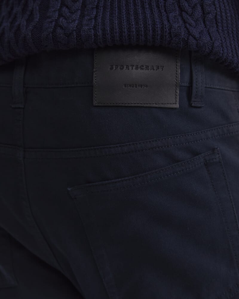 Tapered Bedford Jean in FRENCH NAVY