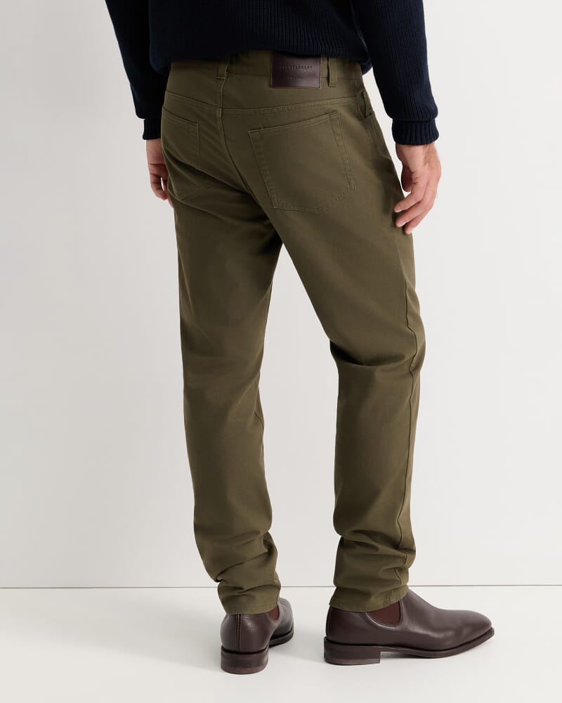 Tapered Bedford Jean in KHAKI