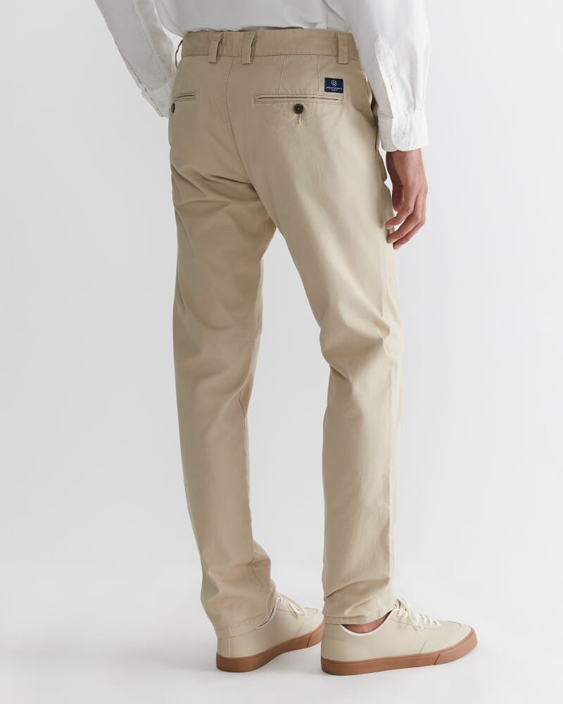 Smith Tapered Chinos in LIMESTONE