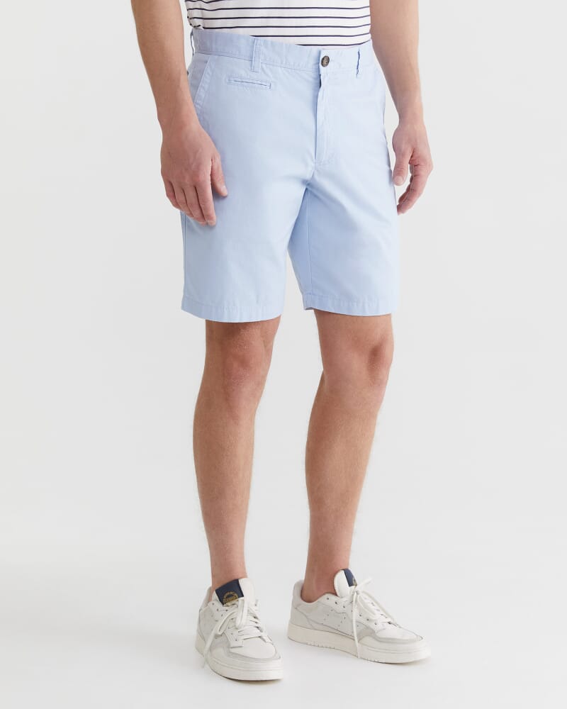 Classic Chino Short in FROST BLUE