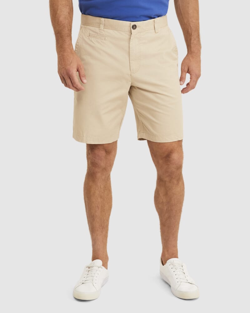 Classic Chino Short in LIMESTONE