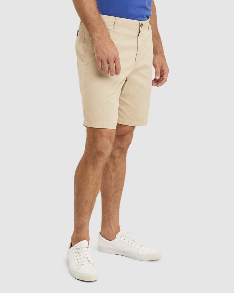 Classic Chino Short in LIMESTONE
