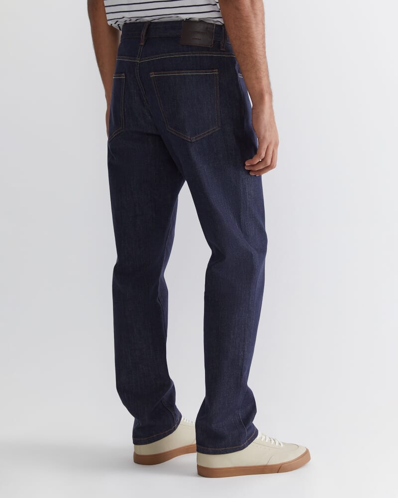 Grayson Straight Jean in RAW INDIGO