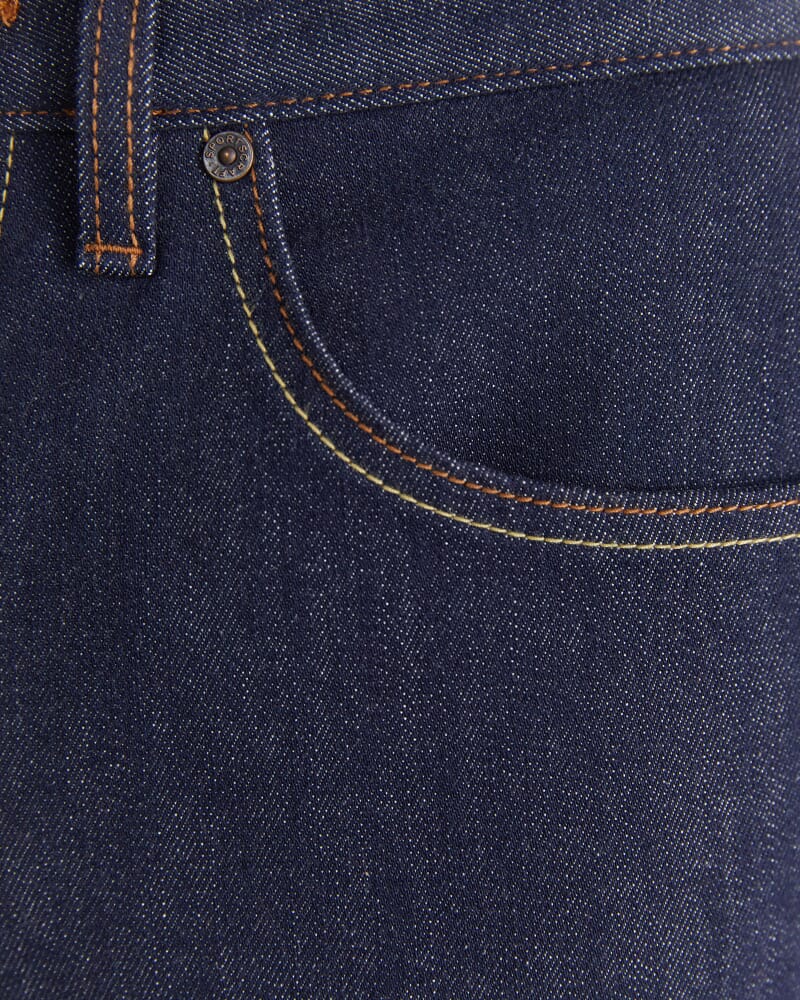 Grayson Straight Jean in RAW INDIGO