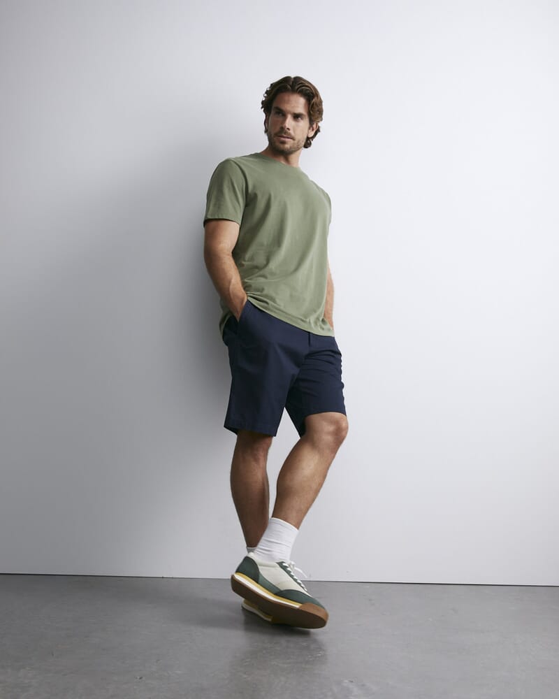 Supersoft Tee in DARK KHAKI