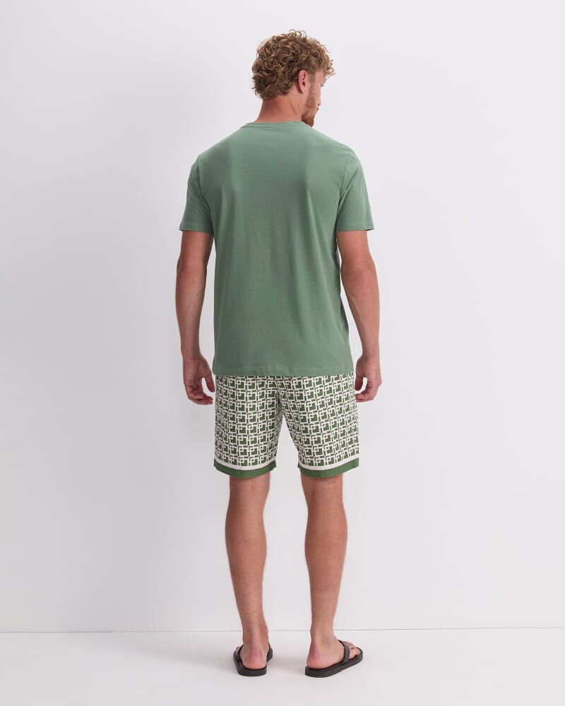Supersoft Tee in PESTO