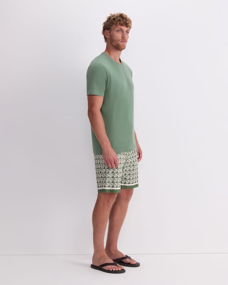 Supersoft Tee in PESTO