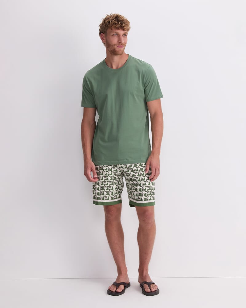 Supersoft Tee in PESTO