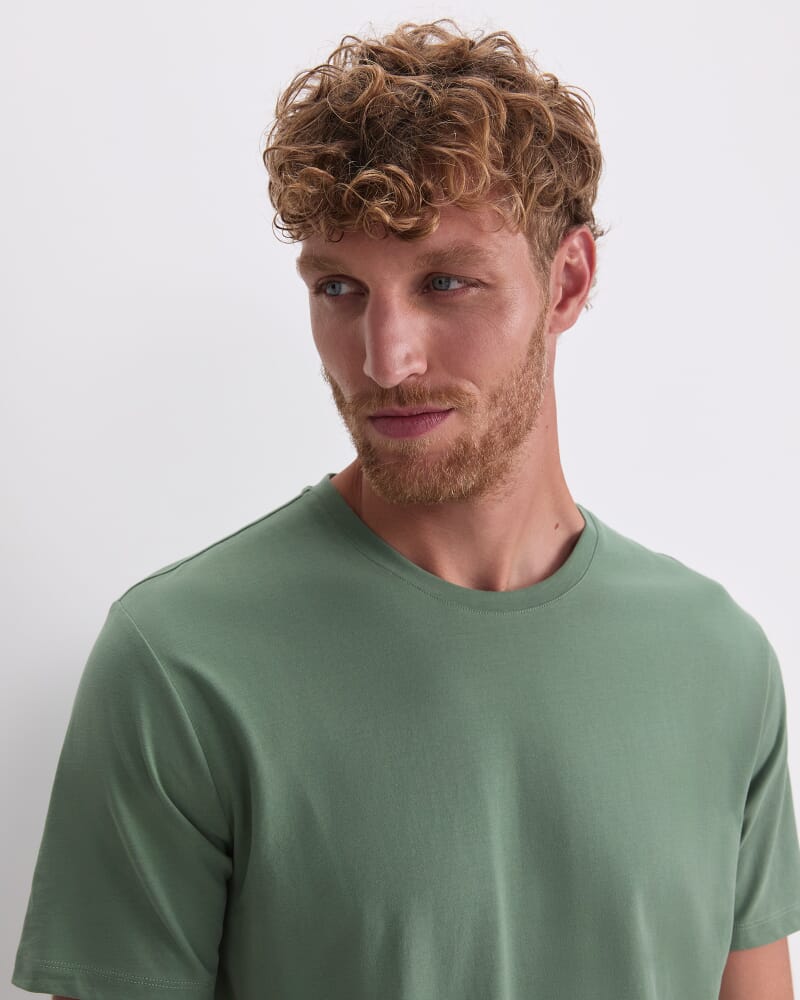 Supersoft Tee in PESTO