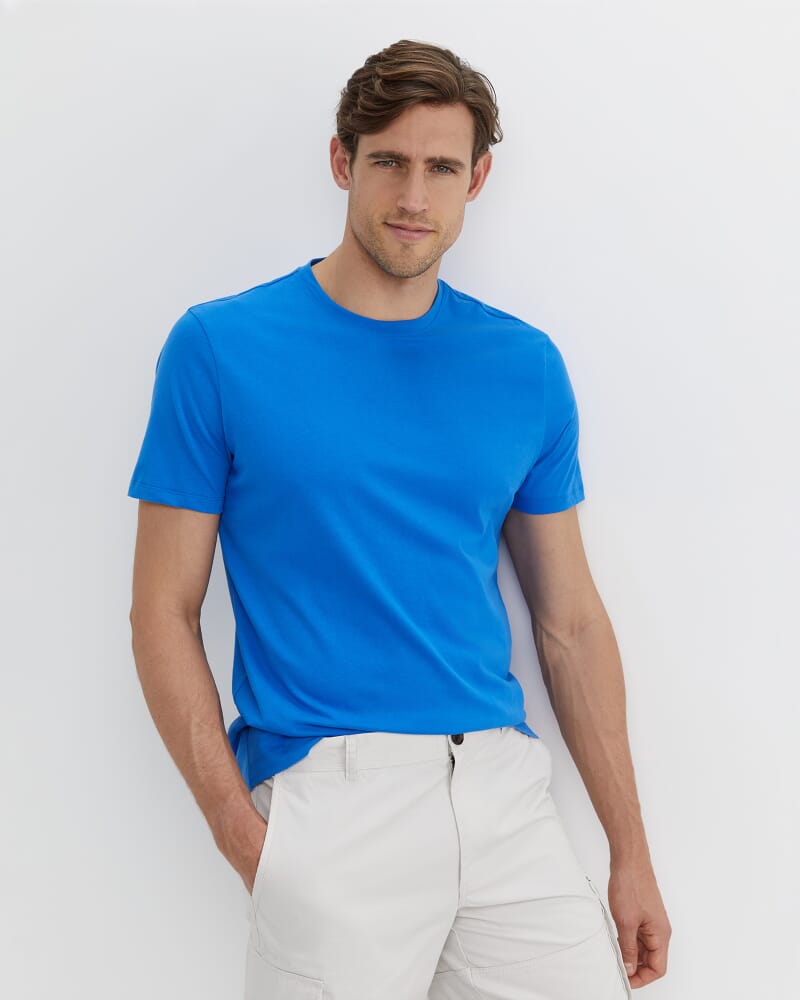 Supersoft Tee in COBALT