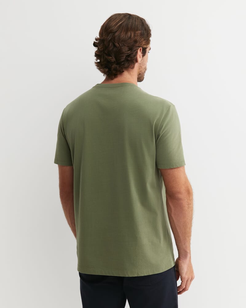 Supersoft Tee in DARK KHAKI