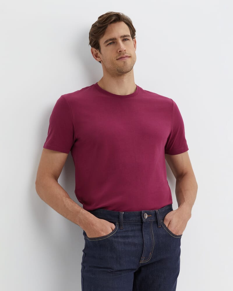 Supersoft Tee in MULBERRY