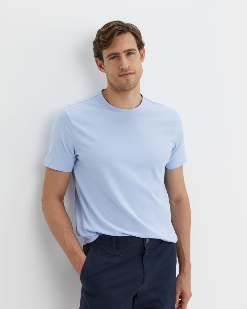 Supersoft Tee in PALE BLUE