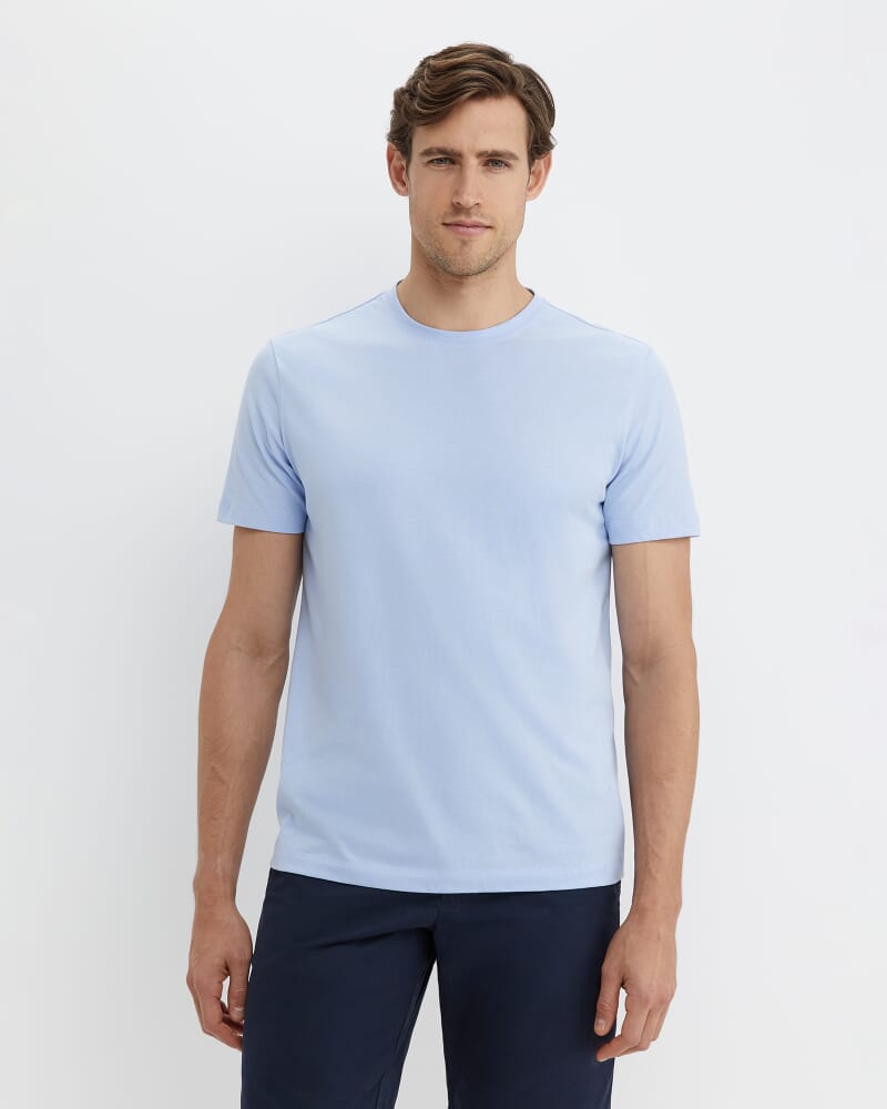 Supersoft Tee in PALE BLUE