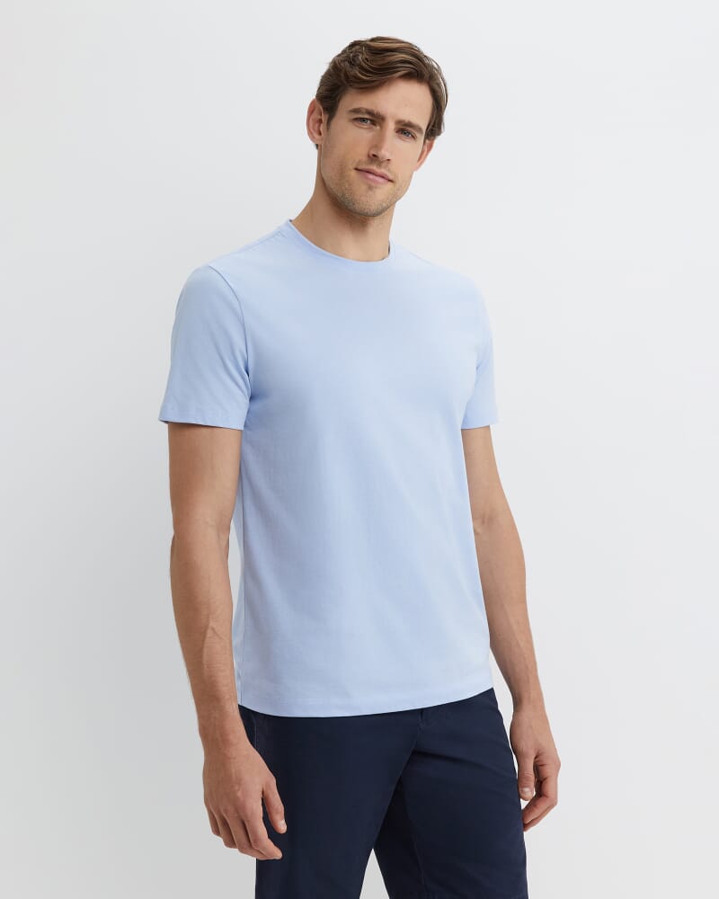 Supersoft Tee in PALE BLUE
