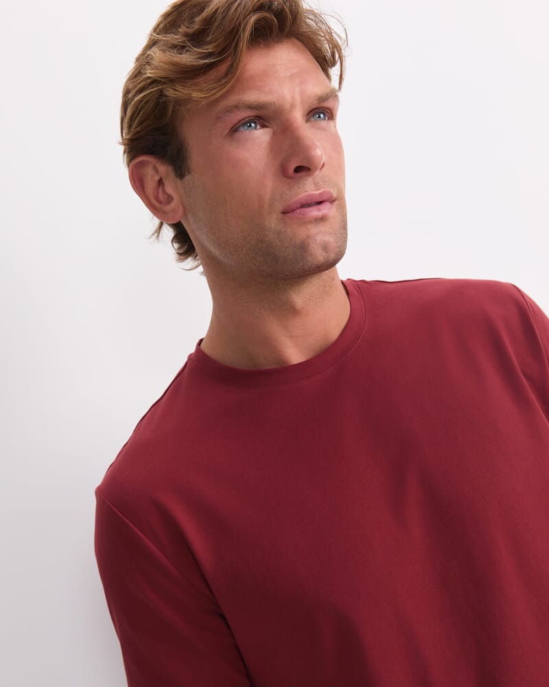 Supersoft Tee in BERRY