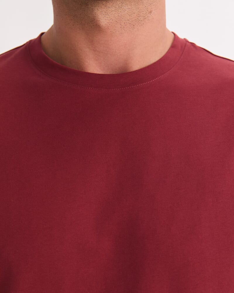 Supersoft Tee in BERRY