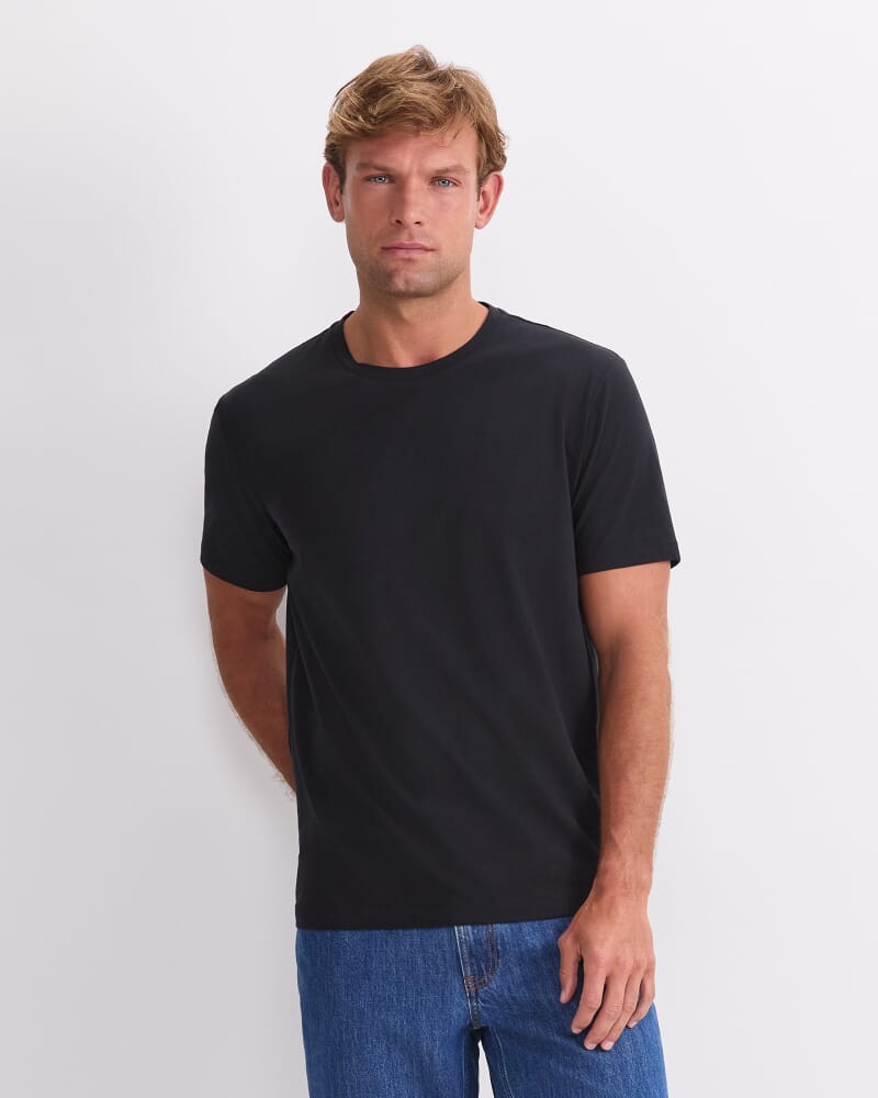 Supersoft Tee in BLACK