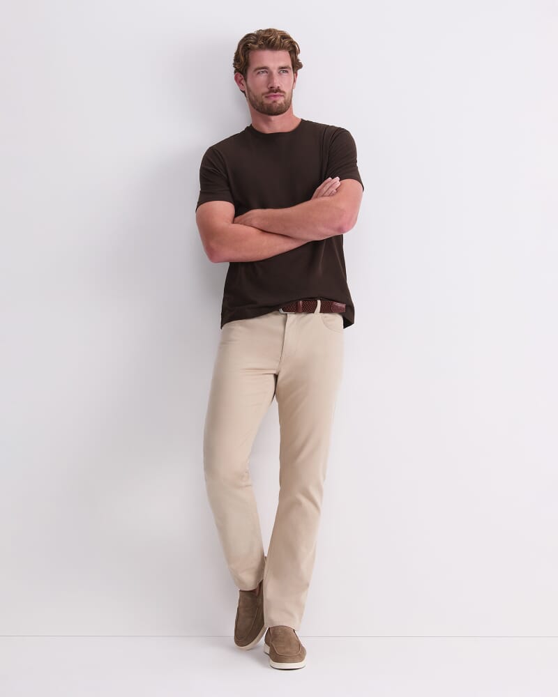 Supersoft Tee in CHOCOLATE
