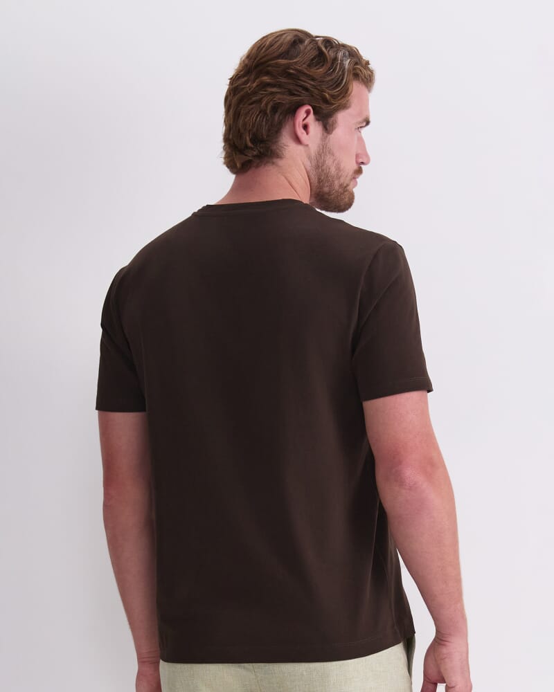 Supersoft Tee in CHOCOLATE