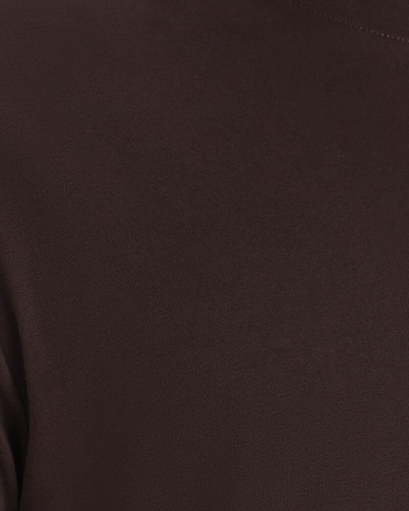 Supersoft Tee in CHOCOLATE