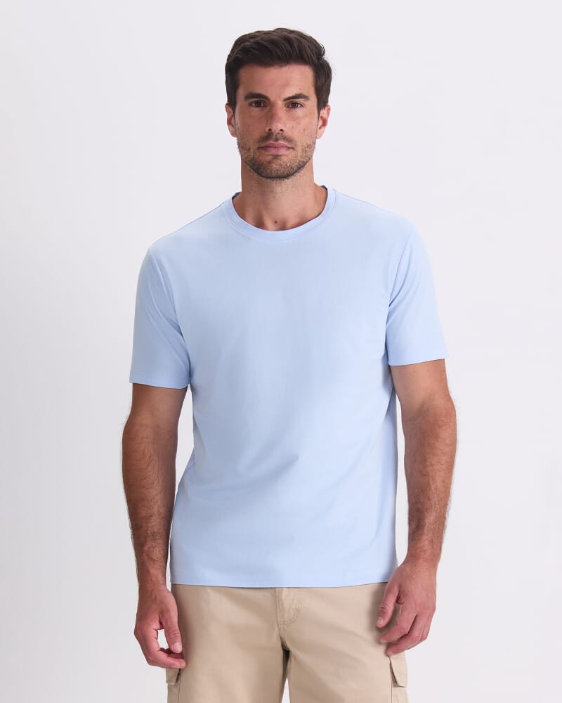 Supersoft Tee in SOFT BLUE