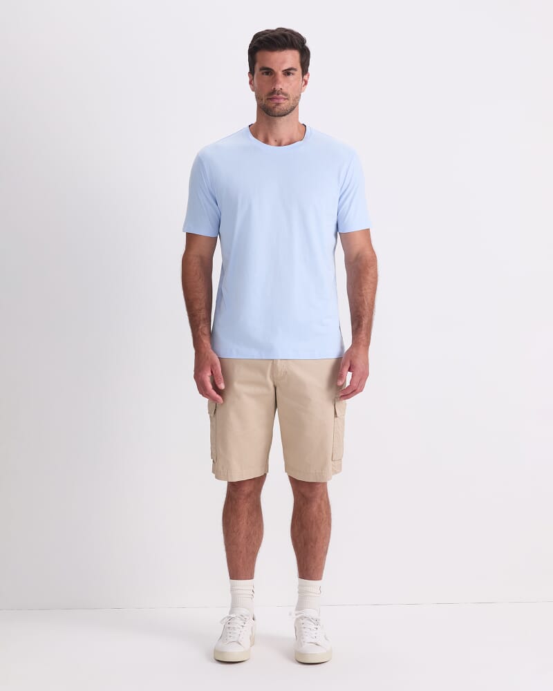 Supersoft Tee in SOFT BLUE