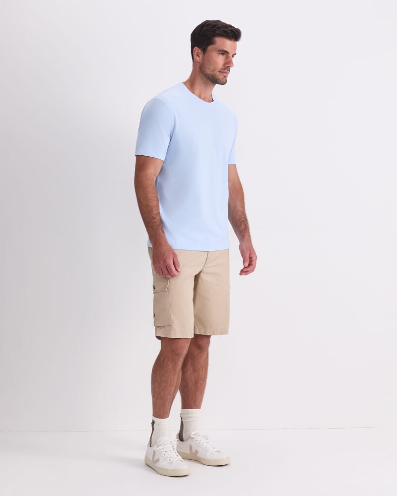 Supersoft Tee in SOFT BLUE