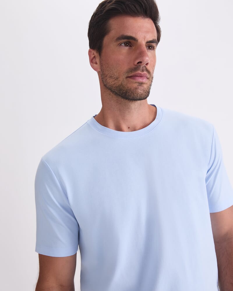 Supersoft Tee in SOFT BLUE