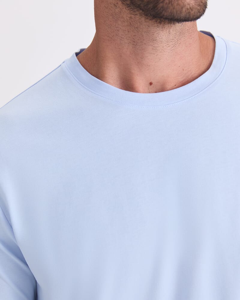 Supersoft Tee in SOFT BLUE