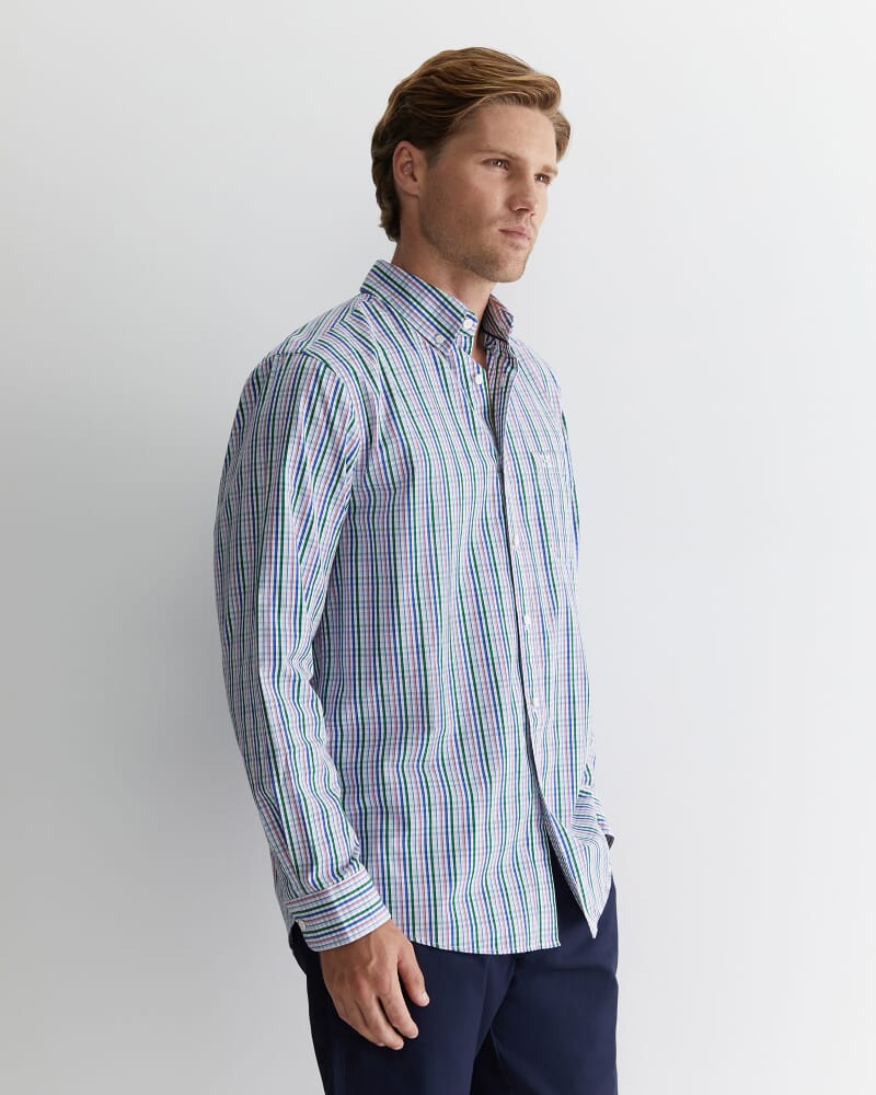 Warder Regular Shirt in FOLIAGE