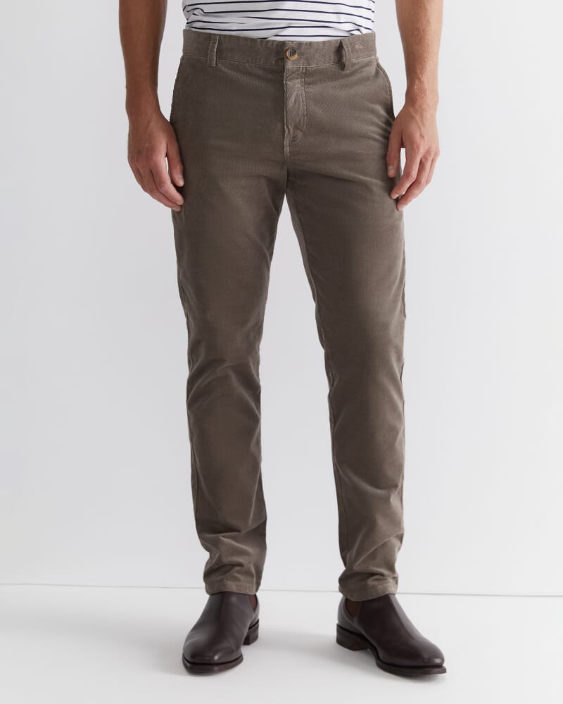 Cooper Cord Chino in TAUPE