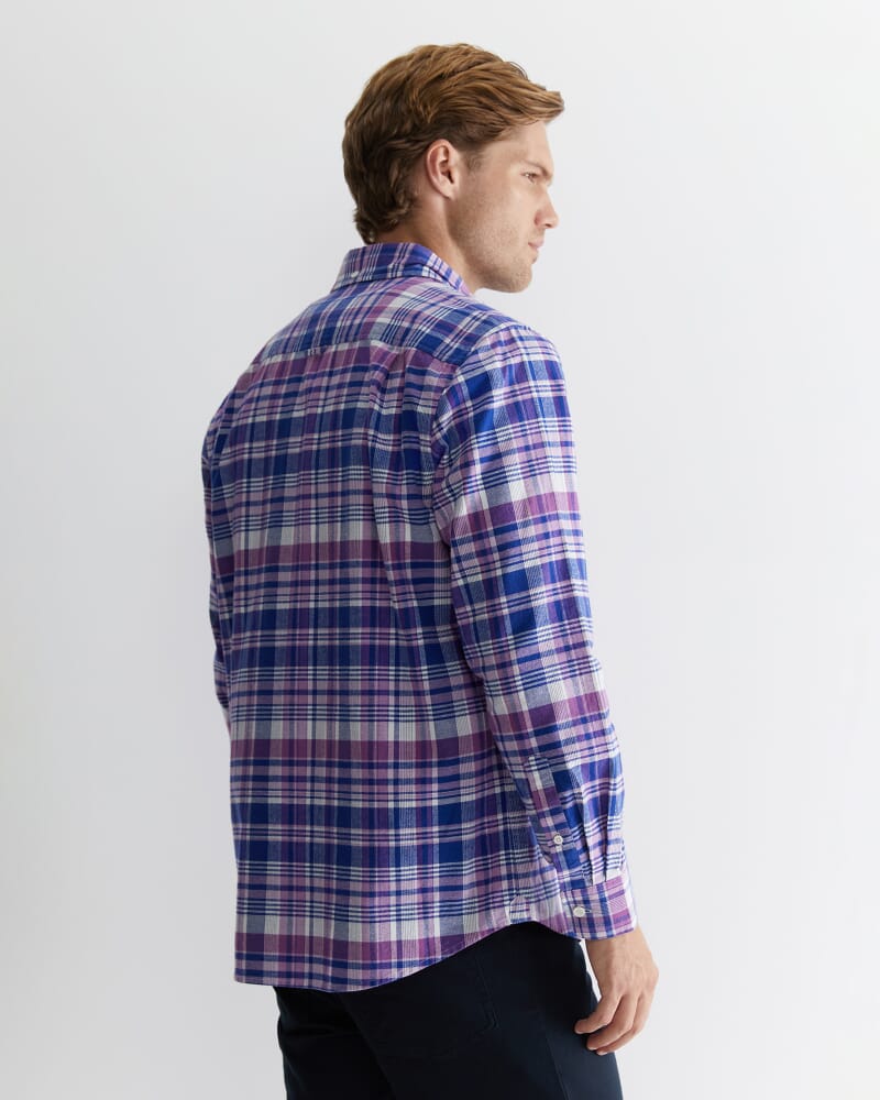 Rundel Check Shirt in PURPLE