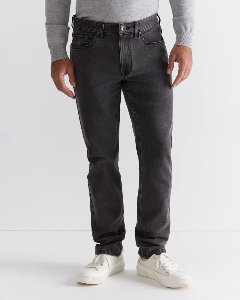 Jackson Slim Jean in DARK GREY